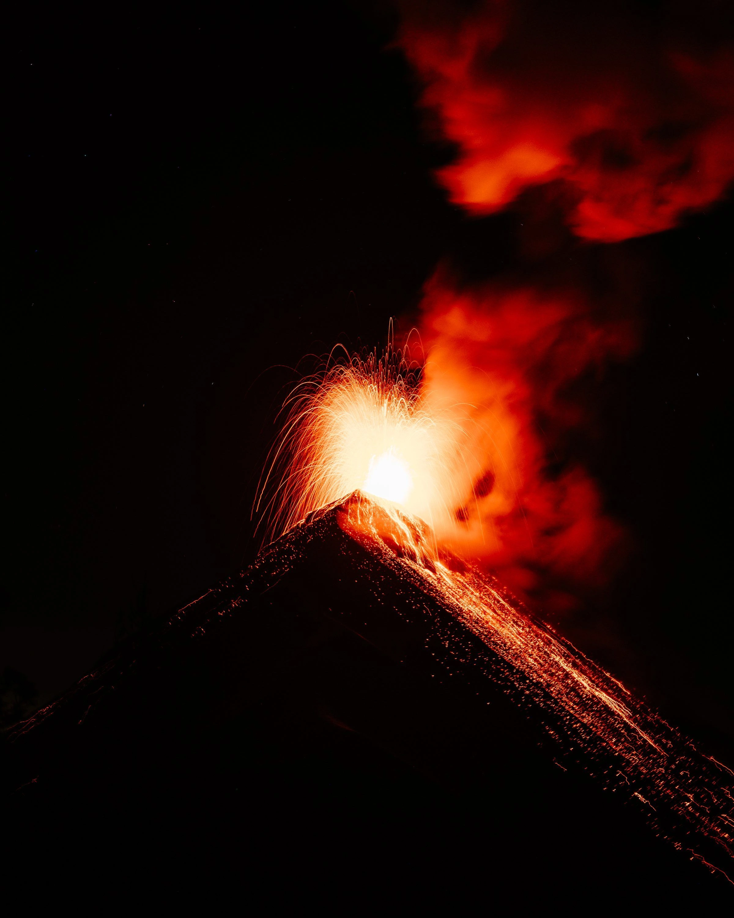 Guatemala — Volcán de Fuego